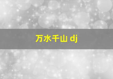 万水千山 dj